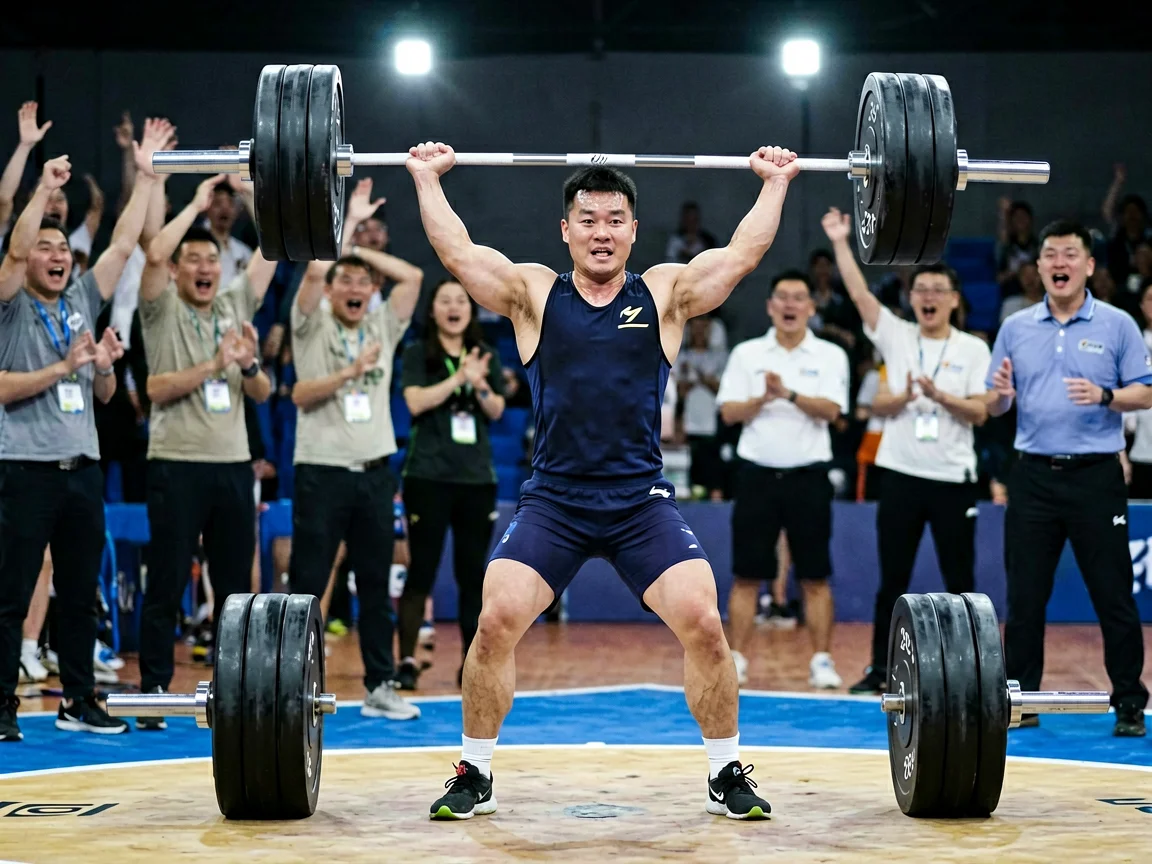 奥运运动员侯志慧举重赛场夺金高光时刻全回顾